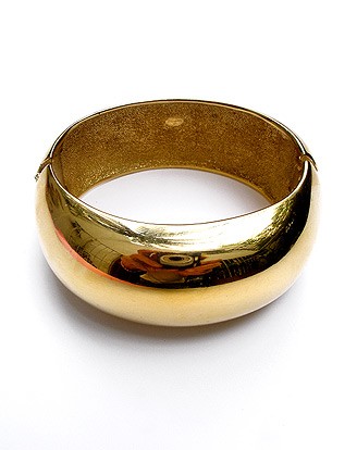 70S GIVENCHY GOLDEN BANGLE